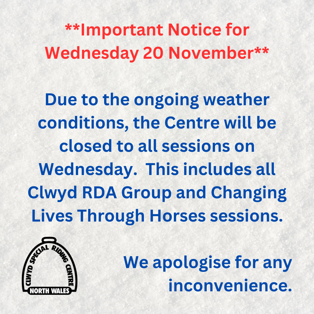 **Important Notice for Wednesday 20 November**